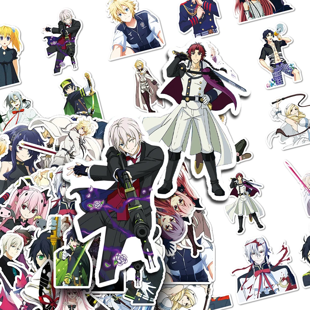 10/30/50pcs Cool Anime Seraph of the End Stickers Cartoon Yuichiro Hyakuya Decals Kid Toy DIY Luggage Phone Suitcase PVC Sticker 
10/30/50pcs Cool Anime Seraph of the End Stickers Cartoon Yuichiro Hyakuya Decals Kid Toy DIY Luggage Phone Suitcase PVC Sticker