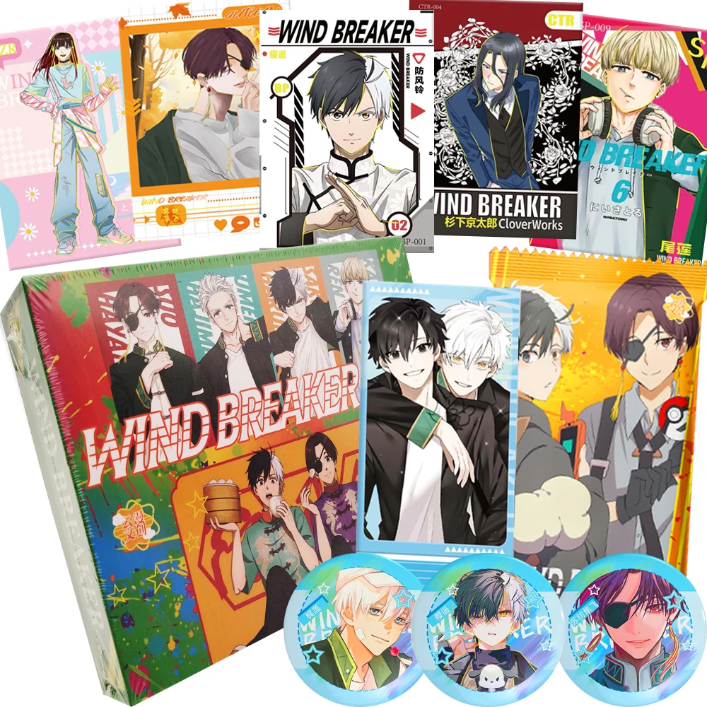 Wind Breaker Popular Character Collection Cards Anime Trendy and Exquisite Handsome Close-up Cards Birthday Gifts for Children
Wind Breaker Popular Character Collection Cards Anime Trendy and Exquisite Handsome Close-up Cards Birthday Gifts for Children