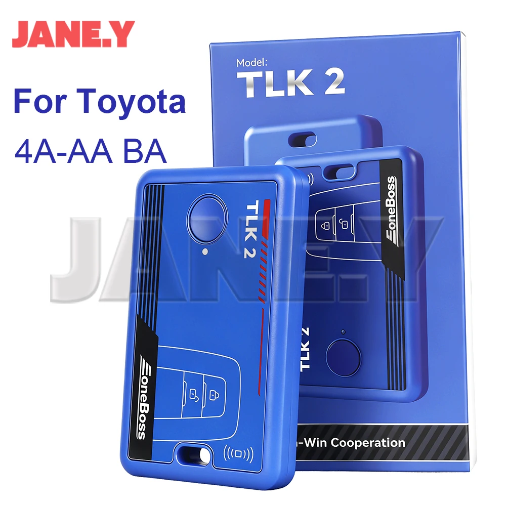 JANE.Y - EONEBOSS Smart Remote Car Key Fob TLK2 For Toyota 4A-AA BA Chip Unlocking Tool Device
JANE.Y - EONEBOSS Smart Remote Car Key Fob TLK2 For Toyota 4A-AA BA Chip Unlocking Tool Device