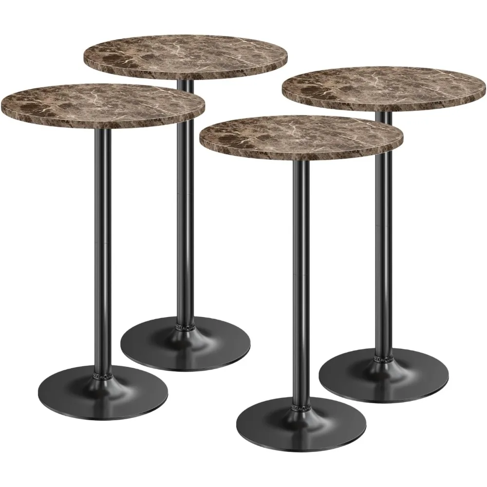 Bistro Pub Table Round Bar Height Cocktail Table Metal Base MDF Top Obsidian 23.8-Inch Top, 39.5-Inch Height
Bistro Pub Table Round Bar Height Cocktail Table Metal Base MDF Top Obsidian 23.8-Inch Top, 39.5-Inch Height