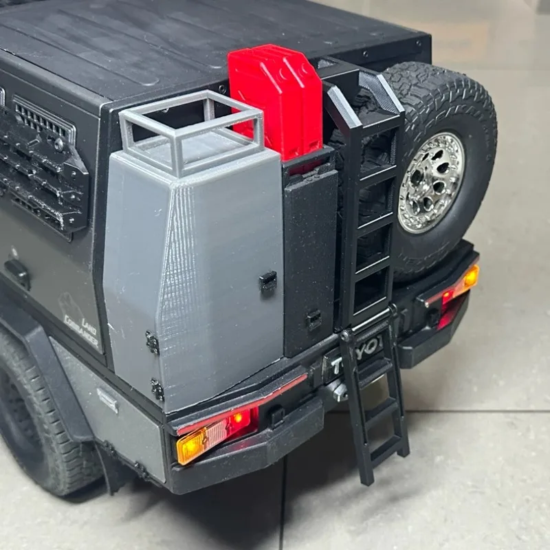 3D Printed PETG Folding Ladder for RGT EX86160 1/10 LC79 RC Crawler No-Drill Mount Scale Decoration Accessories
3D Printed PETG Folding Ladder for RGT EX86160 1/10 LC79 RC Crawler No-Drill Mount Scale Decoration Accessories