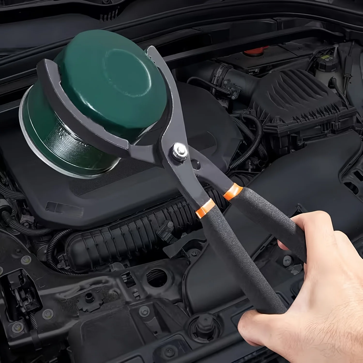 Adjust. HD Oil Filter Wrench: Non-Slip Grip, Quick Assembly, Long Handle. For Cars, Trucks, Motorcycles, ATVs, Boats.
Adjust. HD Oil Filter Wrench: Non-Slip Grip, Quick Assembly, Long Handle. For Cars, Trucks, Motorcycles, ATVs, Boats.