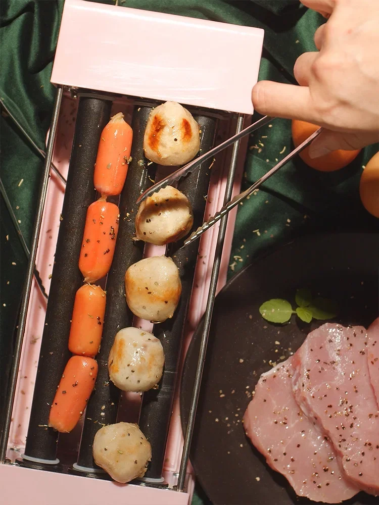 Sausage making machine desktop household small mini hot dog machine multifunctional sausage breakfast machine
Sausage making machine desktop household small mini hot dog machine multifunctional sausage breakfast machine