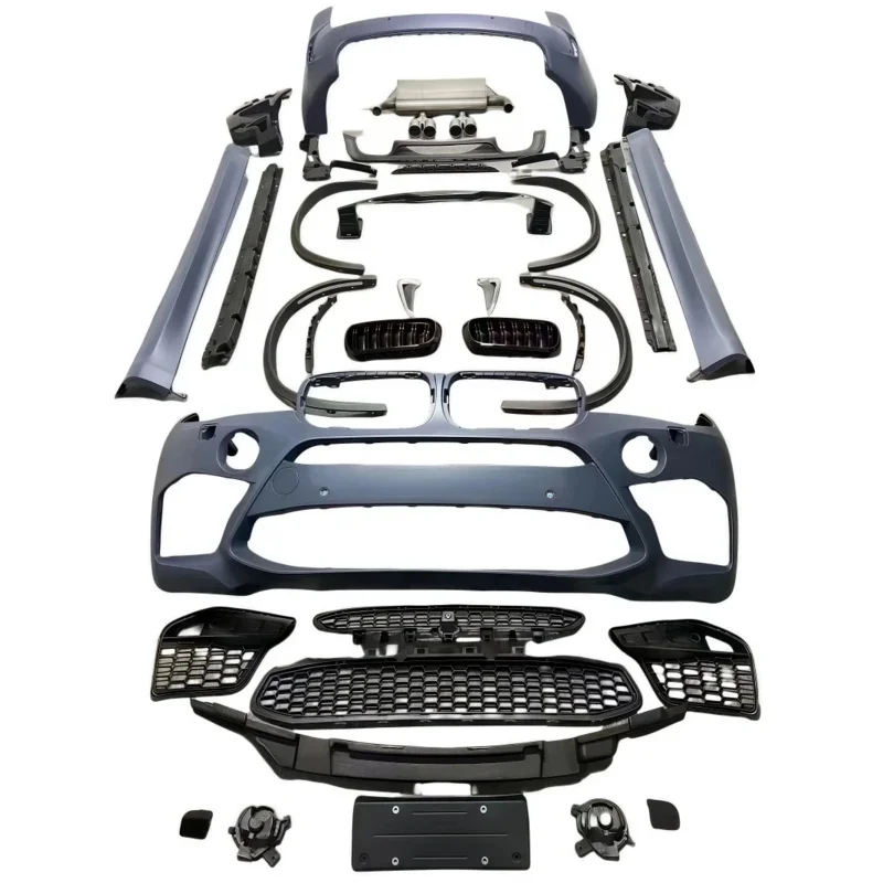 Suitable X5F15 Modified X5M Thunder Surround Front Bumper Grille bodykit
Suitable X5F15 Modified X5M Thunder Surround Front Bumper Grille bodykit