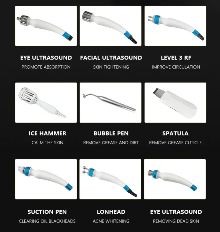 Hydra dermabrasion spare parts hydra accessories hydra tips high frequency handle ultrasound oxygen spray skin scrubber handle
Hydra dermabrasion spare parts hydra accessories hydra tips high frequency handle ultrasound oxygen spray skin scrubber handle