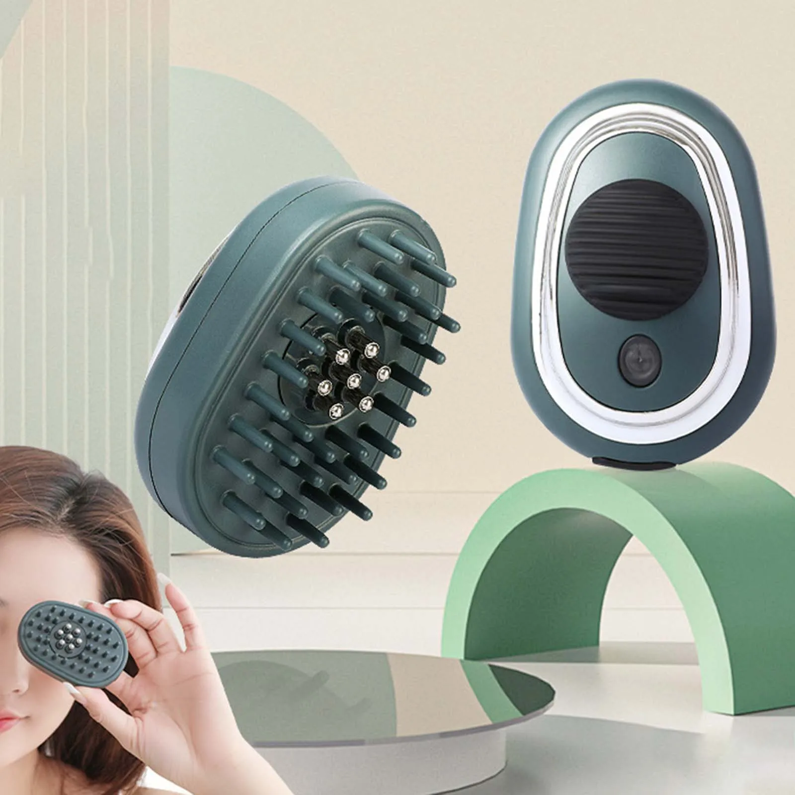 Electric Scalp Massager Portable Compact Relaxation Essential Oil Hair Fluid Comb Head Massager Scalp Applicator Comb for Travel
Electric Scalp Massager Portable Compact Relaxation Essential Oil Hair Fluid Comb Head Massager Scalp Applicator Comb for Travel