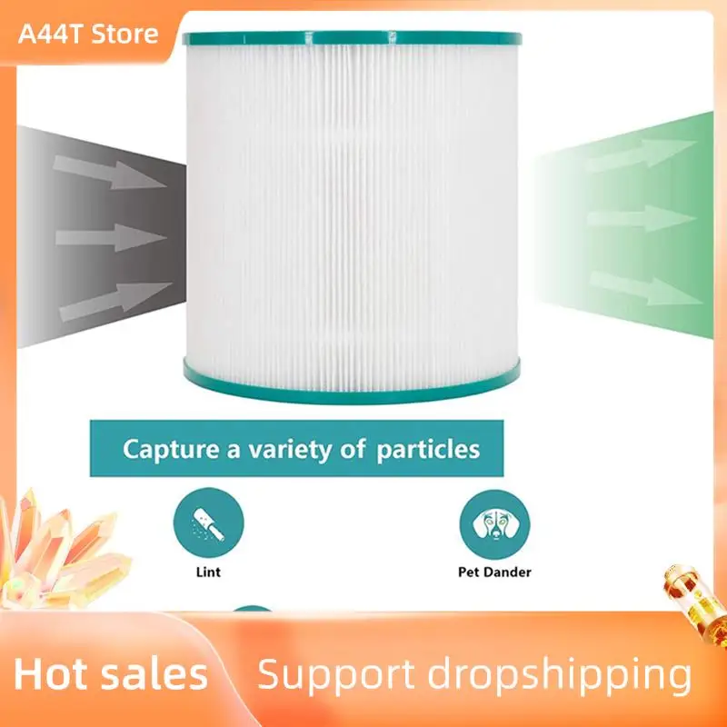 A44T 4X True HEPA Replacement Filter For Dyson Tower Purifier Pure Cool Link TP01 TP02, TP03, Part 968126-03
A44T 4X True HEPA Replacement Filter For Dyson Tower Purifier Pure Cool Link TP01 TP02, TP03, Part 968126-03