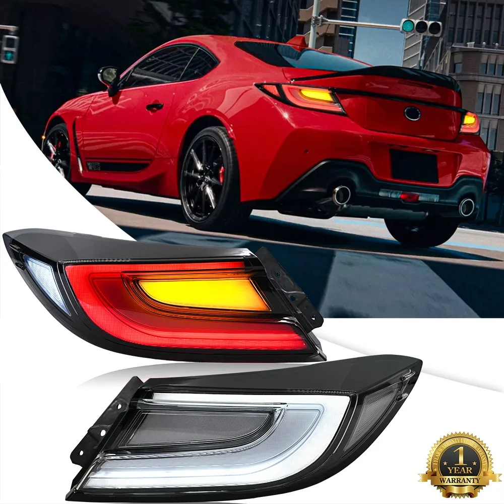 1 пара прозрачных светодиодных задних фонарей в сборе для Toyota GR86 Subaru BRZ 2021 2022-2025, последовательные указатели поворота, задние стоп-сигналы багажника
1 пара прозрачных светодиодных задних фонарей в сборе для Toyota GR86 Subaru BRZ 2021 2022-2025, последовательные указатели поворота, задние стоп-сигналы багажника