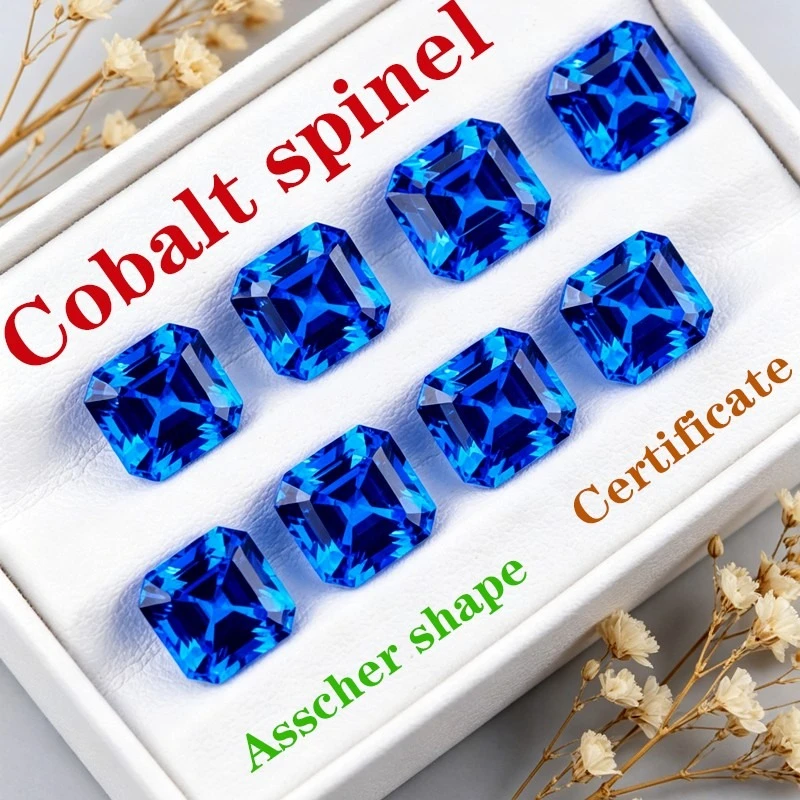 Laboratory Cultivation of Gemstones Cobalt Spinel Asscher Shape Certificate Wholesale
Laboratory Cultivation of Gemstones Cobalt Spinel Asscher Shape Certificate Wholesale