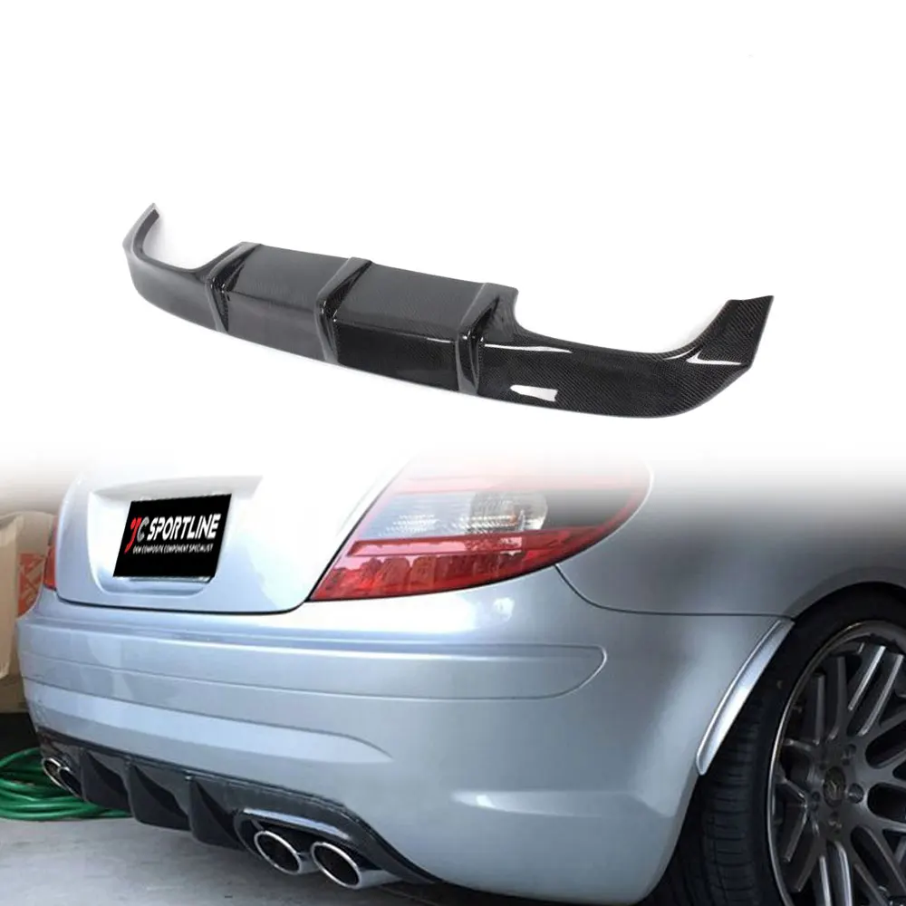 Carbon Fiber Rear Bumper Lip Diffuser Spoiler for Mercedes SLK R171
Carbon Fiber Rear Bumper Lip Diffuser Spoiler for Mercedes SLK R171