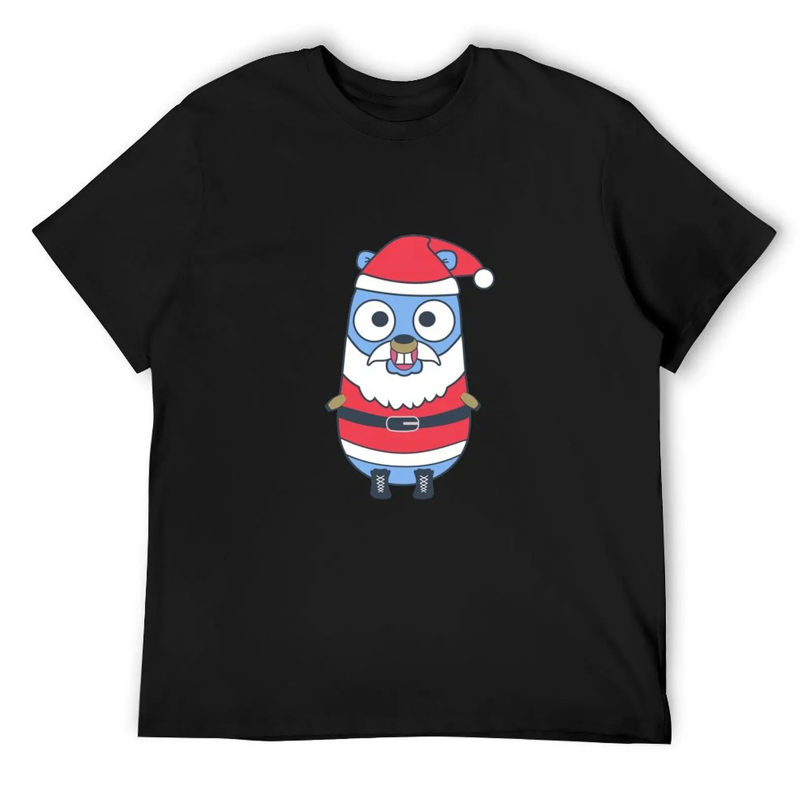 Golang gopher like Santa- Christmas time T-Shirt vintage tops Short sleeve tee men
Golang gopher like Santa- Christmas time T-Shirt vintage tops Short sleeve tee men