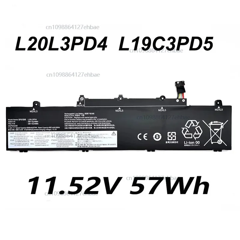 L20L3PD4 L19C3PD5 L19M3PD5 11,52 В 57 Втч Аккумулятор для ноутбука ThinkPad E14 Gen2 Gen3 E15 Gen2 Gen3 2021 SeriesFast
L20L3PD4 L19C3PD5 L19M3PD5 11,52 В 57 Втч Аккумулятор для ноутбука ThinkPad E14 Gen2 Gen3 E15 Gen2 Gen3 2021 SeriesFast