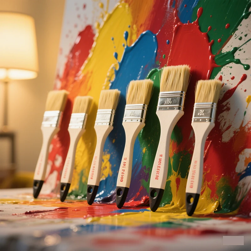 Белая пластиковая ручка, щетка с белой щетиной, инструменты для украшения, живописи, латексное покрытие, чистка барбекю, выпечка, живопись
Белая пластиковая ручка, щетка с белой щетиной, инструменты для украшения, живописи, латексное покрытие, чистка барбекю, выпечка, живопись