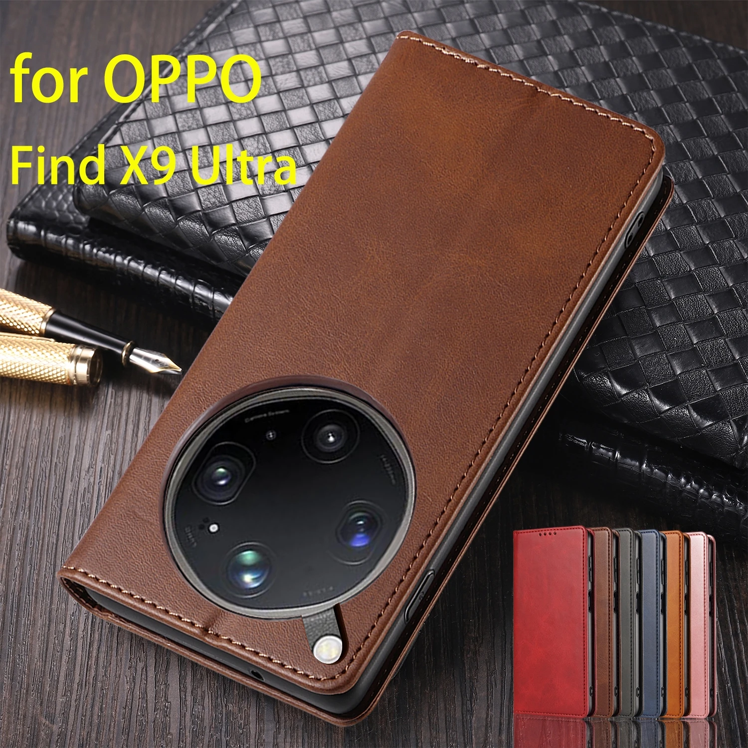Leather Case for OPPO Find X9 Ultra X9Ultra Flip Case Card Holder Holster Magnetic Attraction Cover Wallet Case Fundas Coque
Leather Case for OPPO Find X9 Ultra X9Ultra Flip Case Card Holder Holster Magnetic Attraction Cover Wallet Case Fundas Coque