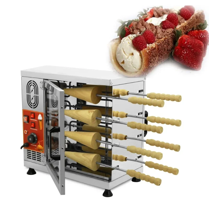 Chimney Roll Machine Toast Bagel Cake Roll Bread 8Pcs Commercial Bread Making Machines Automated Bread Making Machines
Chimney Roll Machine Toast Bagel Cake Roll Bread 8Pcs Commercial Bread Making Machines Automated Bread Making Machines