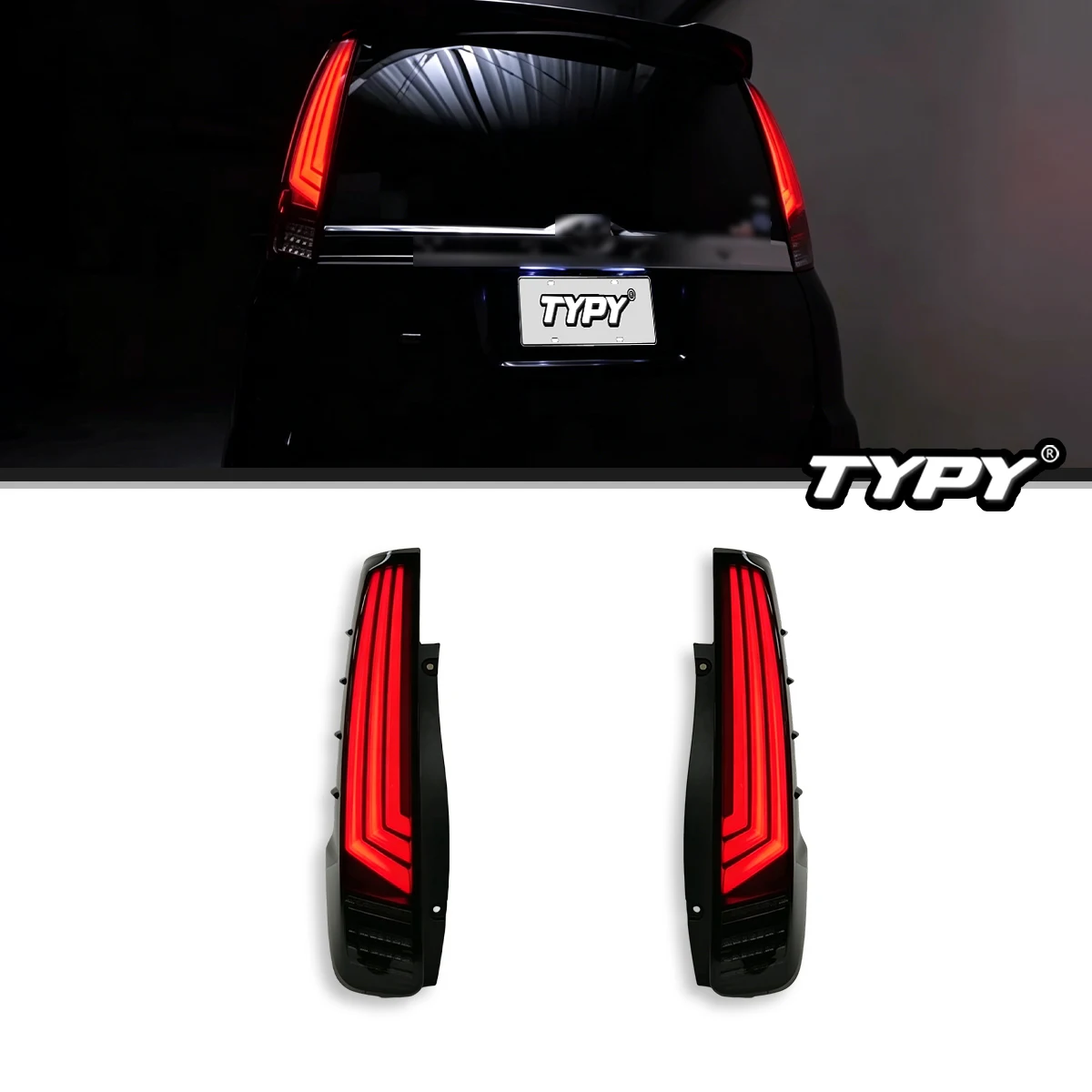 For Toyota Noah Voxy S80 2013-2021 LED Taillights Sequential Turn Signal DRL Brake Light Upgraded Rear Assembly Plug & Play
For Toyota Noah Voxy S80 2013-2021 LED Taillights Sequential Turn Signal DRL Brake Light Upgraded Rear Assembly Plug & Play