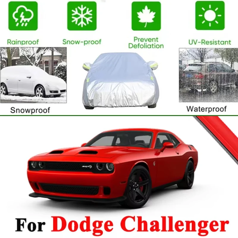 For Dodge Challenger Coupe 2008-2023 Full Car Covers Outdoor Sun Anti UV Rain Snow Dust Protection Oxford Cloth Accessories
For Dodge Challenger Coupe 2008-2023 Full Car Covers Outdoor Sun Anti UV Rain Snow Dust Protection Oxford Cloth Accessories
