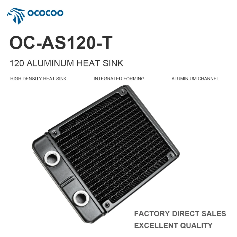OCOCOO Ultra thin 22.5mm PC DIY Gaming 120mm Radiator water Cooling Outstanding Performance Silent Operation Durable AS120-T
OCOCOO Ultra thin 22.5mm PC DIY Gaming 120mm Radiator water Cooling Outstanding Performance Silent Operation Durable AS120-T