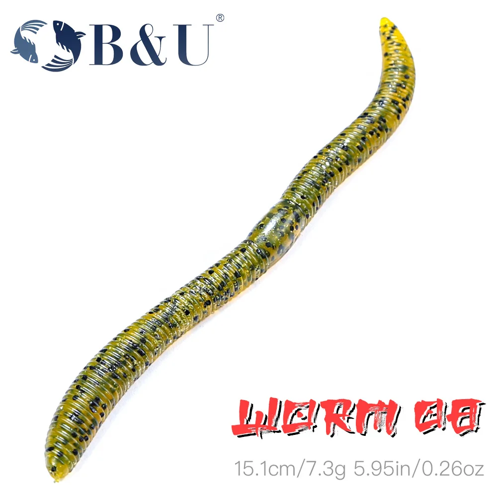 B&U 6pcs 15cm Lifelike Fishy Smell Red Soft Lures Simulation Earthworm Red Worms Artificial Fishing Lures Senko Worm Soft Bait
B&U 6pcs 15cm Lifelike Fishy Smell Red Soft Lures Simulation Earthworm Red Worms Artificial Fishing Lures Senko Worm Soft Bait