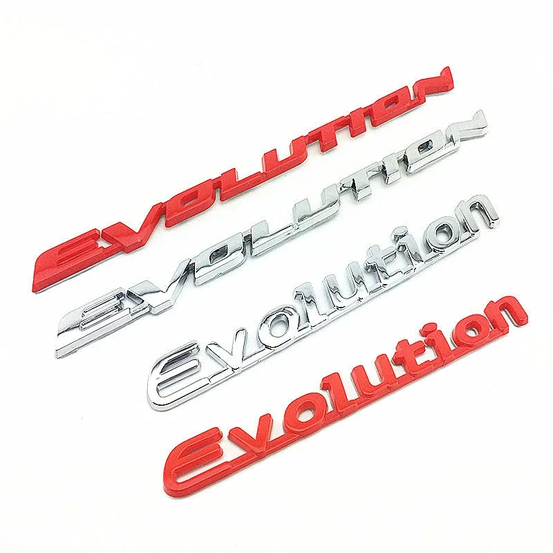Car Rear Trunk Emblem for Mitsubishi EVOLUTION Letters Badge Lancer EVO ABS Plastic 3D Sticker Side Words Refitting Decoration
Car Rear Trunk Emblem for Mitsubishi EVOLUTION Letters Badge Lancer EVO ABS Plastic 3D Sticker Side Words Refitting Decoration