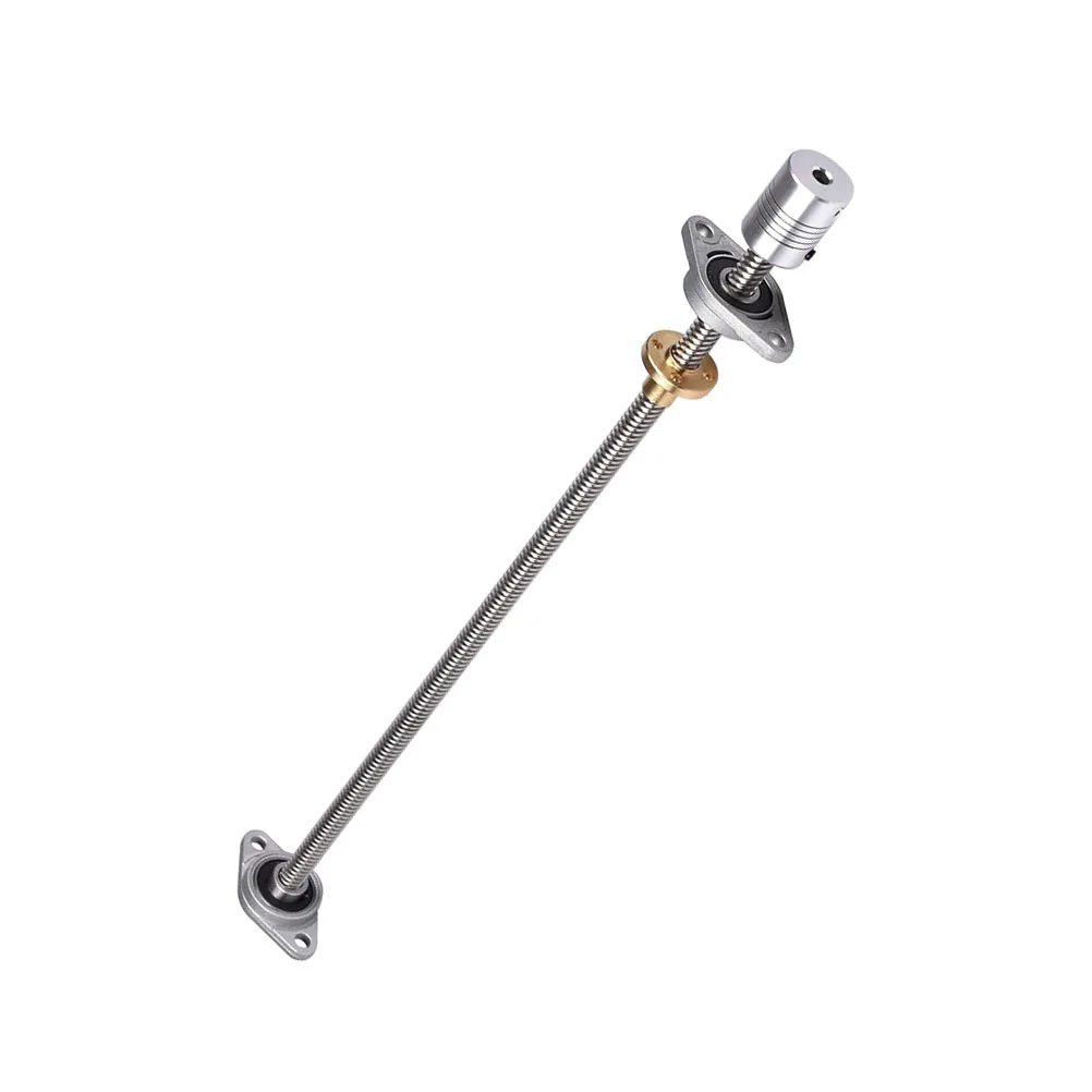 Lead Screw Set 300mm Threaded Rod for 3D Printer CNC Mill Anti Backlash Nut High Precision Aluminum Trapezoidal Nuts
Lead Screw Set 300mm Threaded Rod for 3D Printer CNC Mill Anti Backlash Nut High Precision Aluminum Trapezoidal Nuts