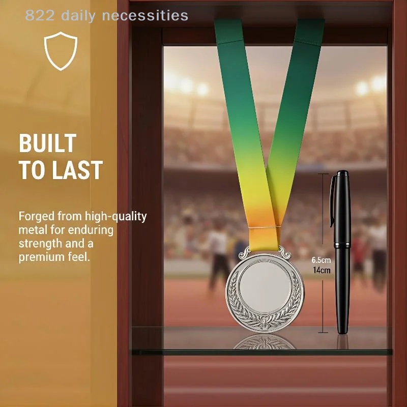 convenientMetal Award Medals Set Gold Silver Bronze with Strong Neck Ribbon for Sports Games Academic Celebrations 3 PCS
convenientMetal Award Medals Set Gold Silver Bronze with Strong Neck Ribbon for Sports Games Academic Celebrations 3 PCS