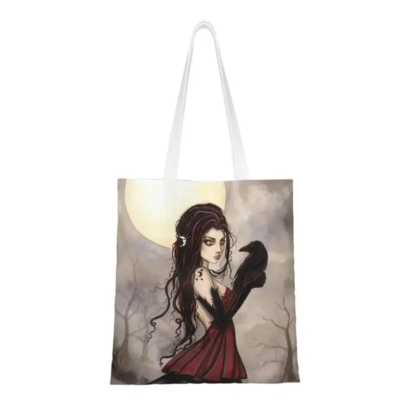 Kawaii The Raven Готическая фэнтезийная женская сумка Молли Харрисон полная луна сумка для покупок Холщовая Сумка для продуктов сумка на плечо
Kawaii The Raven Готическая фэнтезийная женская сумка Молли Харрисон полная луна сумка для покупок Холщовая Сумка для продуктов сумка на плечо