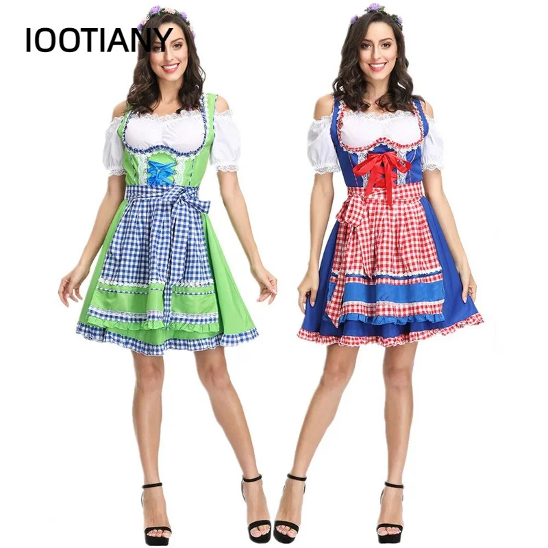 CosplayWomen's German Munich Bodycon Dress Suit Cosplay Sexy Bavarian Oktoberfest Plaid Outfit Halloween Carnival Bar Maid Unifo
CosplayWomen's German Munich Bodycon Dress Suit Cosplay Sexy Bavarian Oktoberfest Plaid Outfit Halloween Carnival Bar Maid Unifo