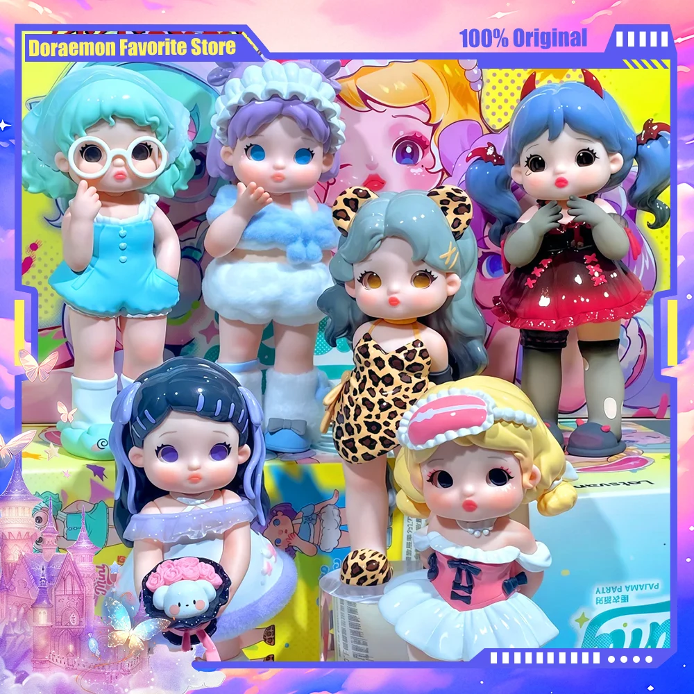 Genuine Letsvan Ramy Pajama Party Series Blind Box Toys Kawaii Spicy Girl Figure Desk Decor Mystery Box Cute Doll Surprise Gift
Genuine Letsvan Ramy Pajama Party Series Blind Box Toys Kawaii Spicy Girl Figure Desk Decor Mystery Box Cute Doll Surprise Gift