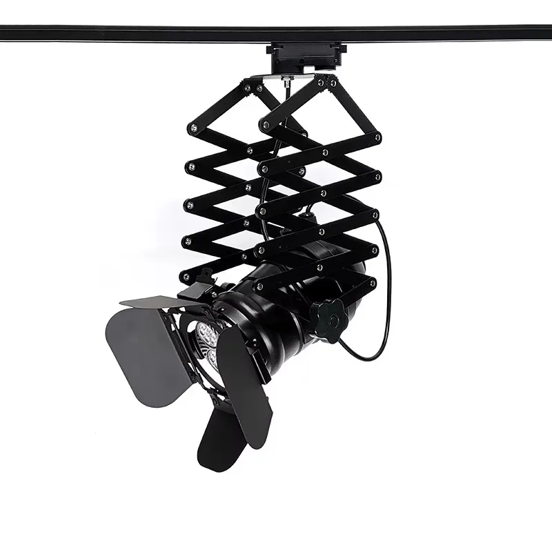 Telescopic Industrial Track LED Spotlight have Warm White Natural Light Optional for Bar Shop Hang Lamp Stretch Lighting
Telescopic Industrial Track LED Spotlight have Warm White Natural Light Optional for Bar Shop Hang Lamp Stretch Lighting