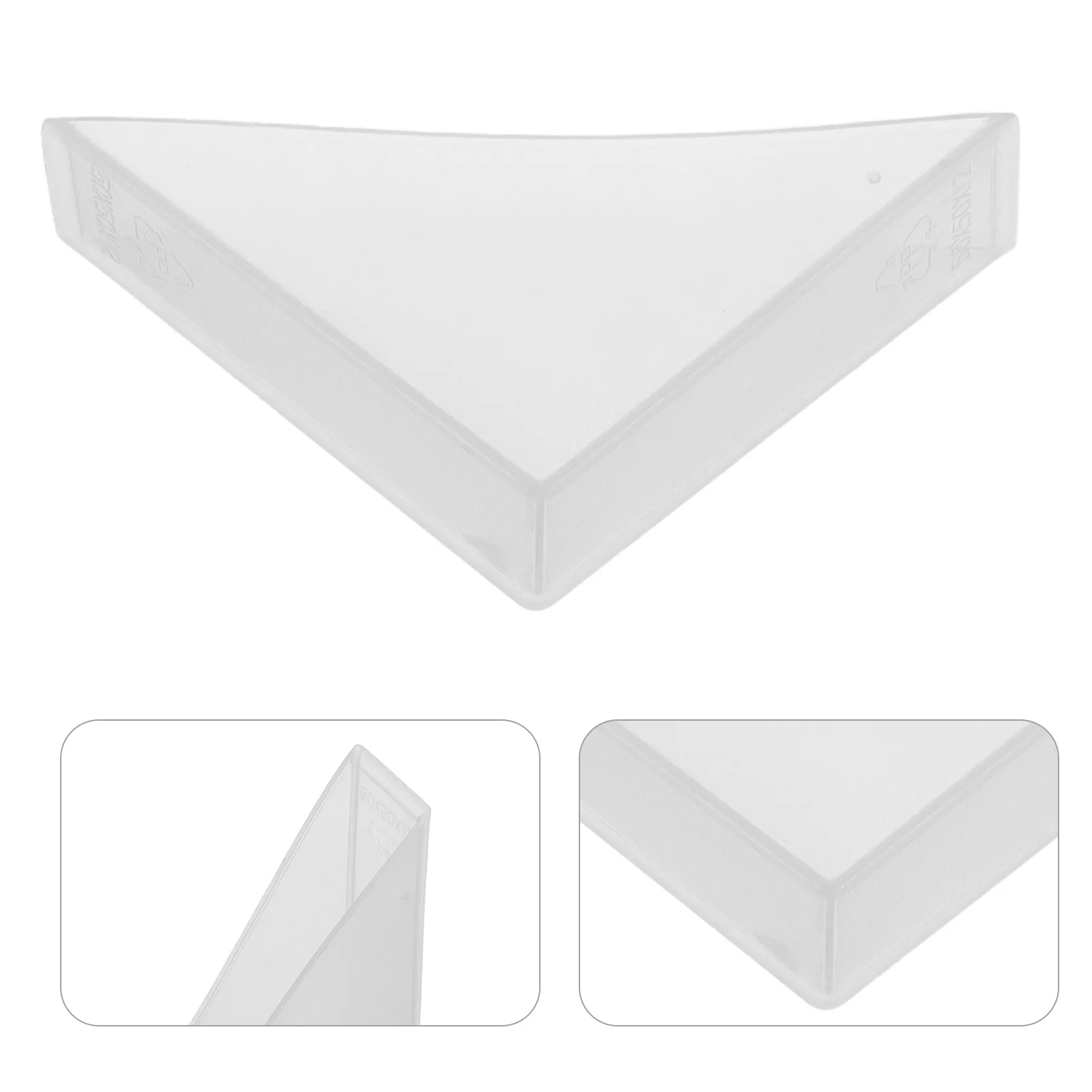 100Pcs Triangle Furniture Corner Bumpers Flexible Plastic Edge Protectors for Tables Frames Mirrors Safety Decor
100Pcs Triangle Furniture Corner Bumpers Flexible Plastic Edge Protectors for Tables Frames Mirrors Safety Decor
