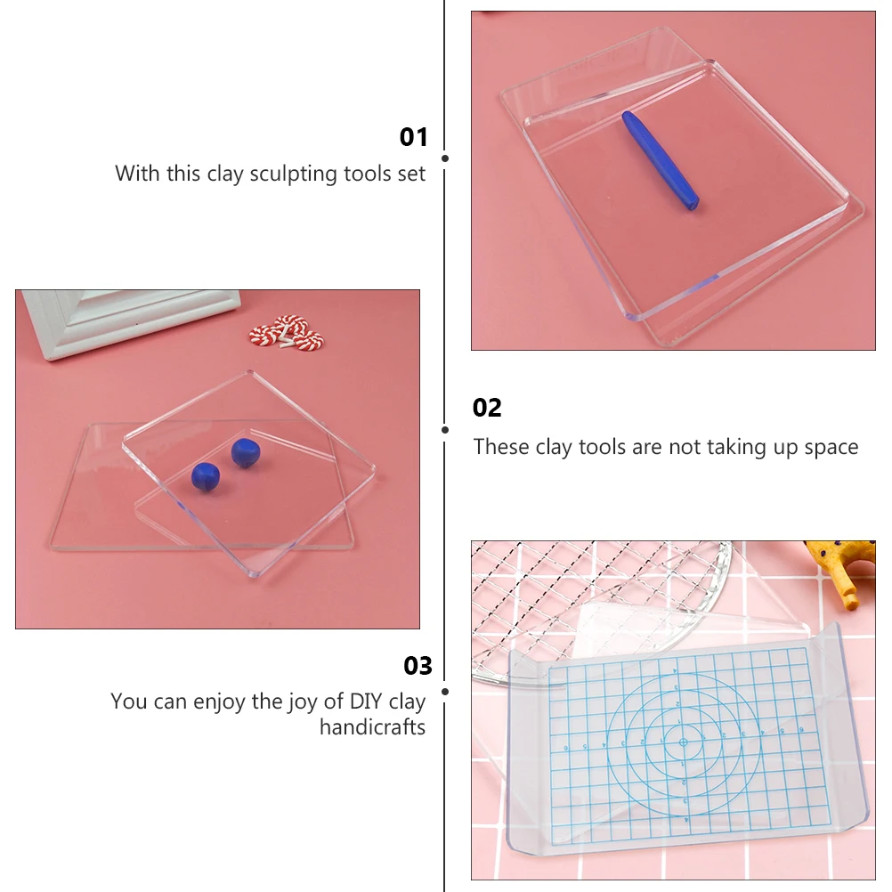 1Set Clay Sculpting Tools Solid Hollow Rollers Backing Board Lightweight Storage DIY Clay Hand Tools Backing Board
1Set Clay Sculpting Tools Solid Hollow Rollers Backing Board Lightweight Storage DIY Clay Hand Tools Backing Board