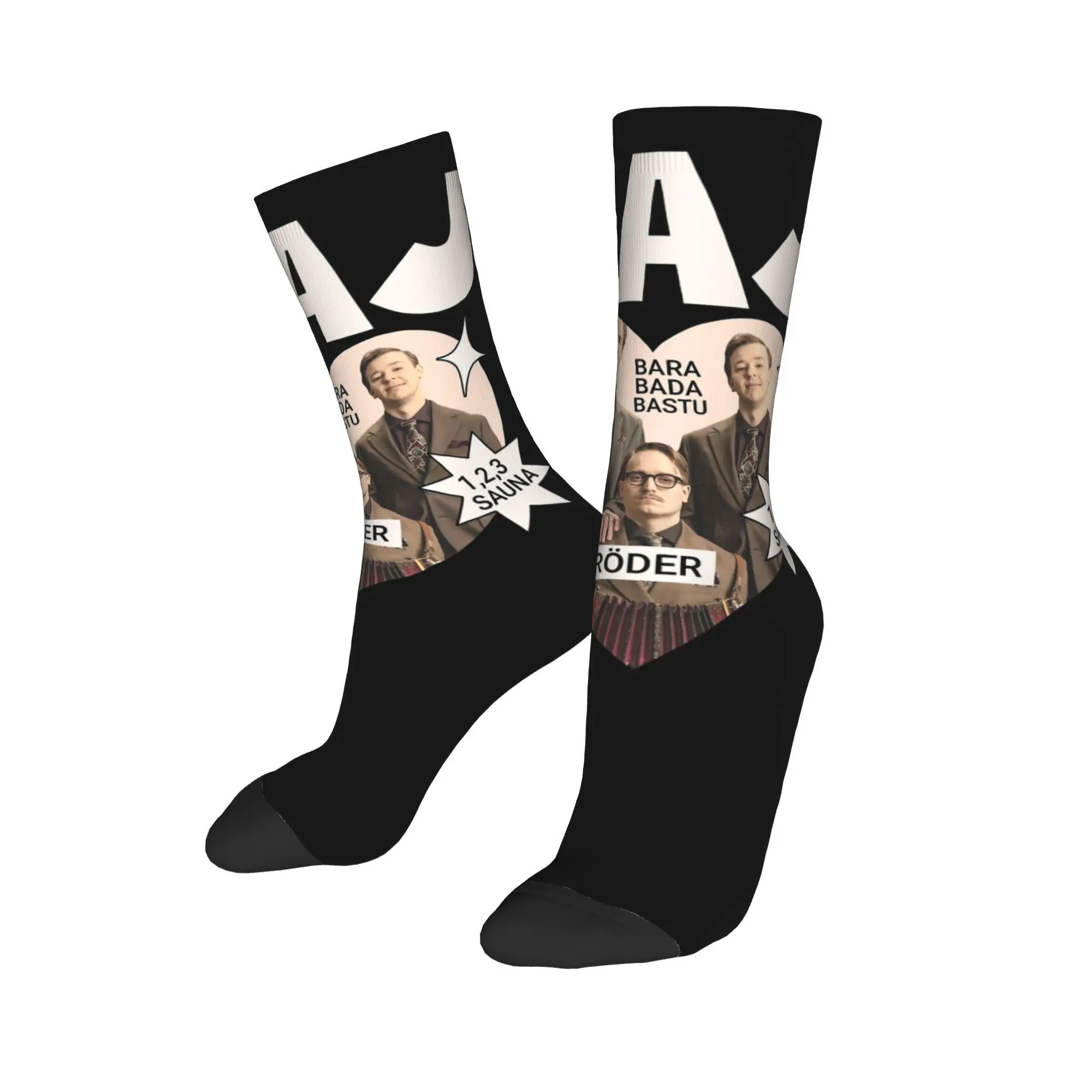 Kaj Bara Bada Bastu Eurovisions 2025 Sweden Socks Men Women Polyester Socks Spring Summer Autumn Winter Middle Tube Socks Gift
Kaj Bara Bada Bastu Eurovisions 2025 Sweden Socks Men Women Polyester Socks Spring Summer Autumn Winter Middle Tube Socks Gift