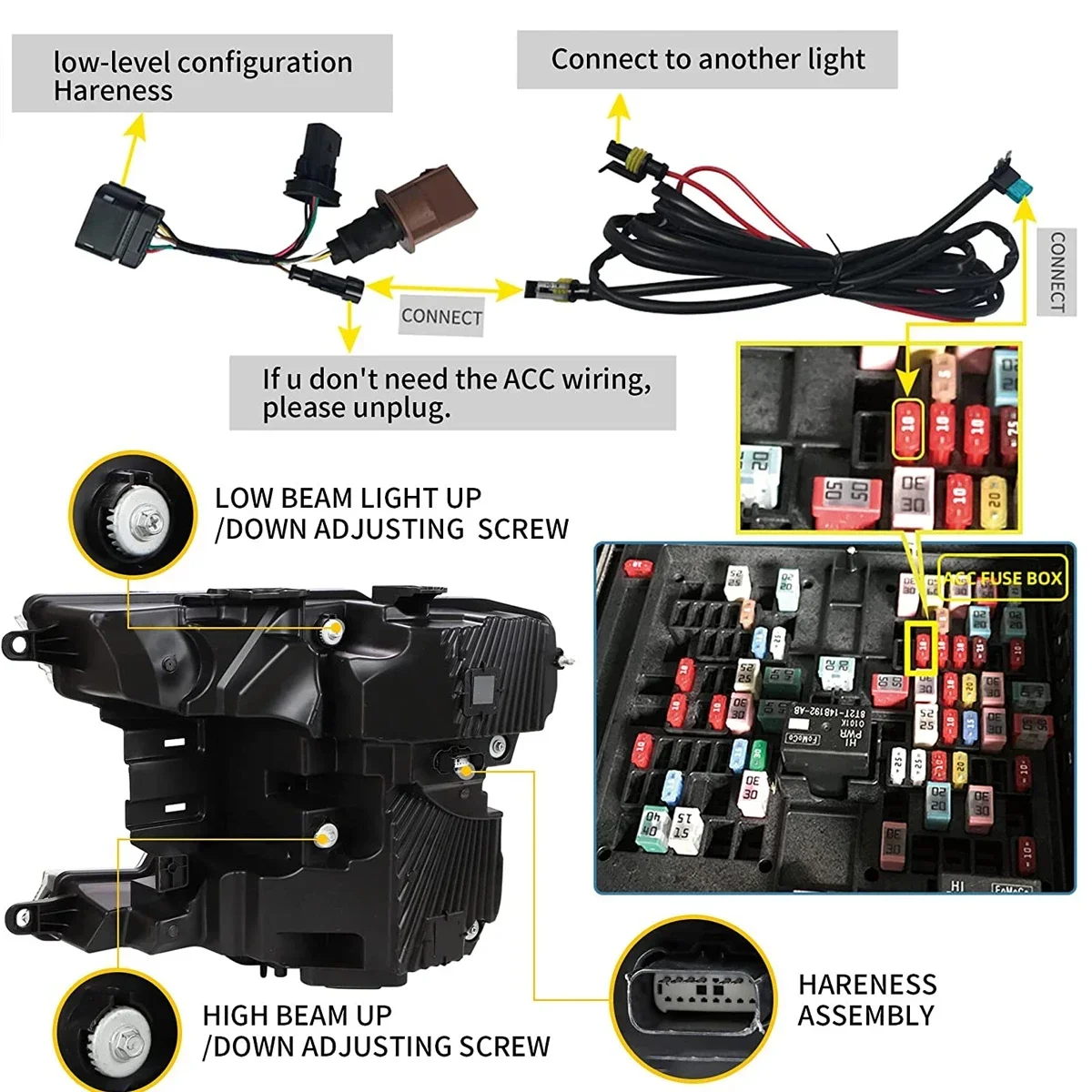 TYPY Car For Ford Raptor F150 Headlight 2018-2020 Upgrade Modified to New DRL Dynamic Turn Signal LED Headlight Auto Accessories
TYPY Car For Ford Raptor F150 Headlight 2018-2020 Upgrade Modified to New DRL Dynamic Turn Signal LED Headlight Auto Accessories