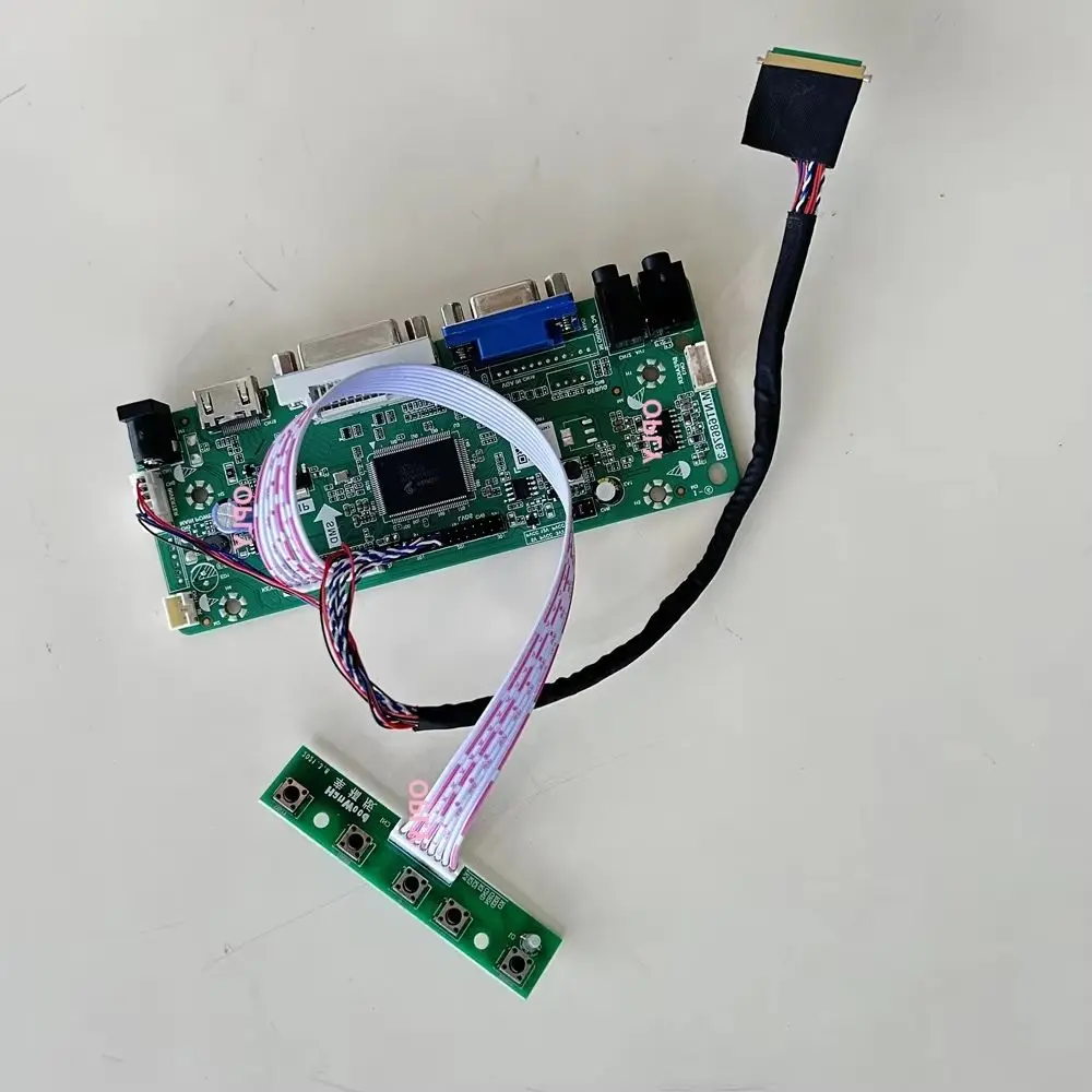 Controller board DVI VGA HDMI-compatible for N101N6-L02 N101N6-L01 N101N6-L03 10.1" LED 1024X576 Panel screen monitor DIY
Controller board DVI VGA HDMI-compatible for N101N6-L02 N101N6-L01 N101N6-L03 10.1" LED 1024X576 Panel screen monitor DIY