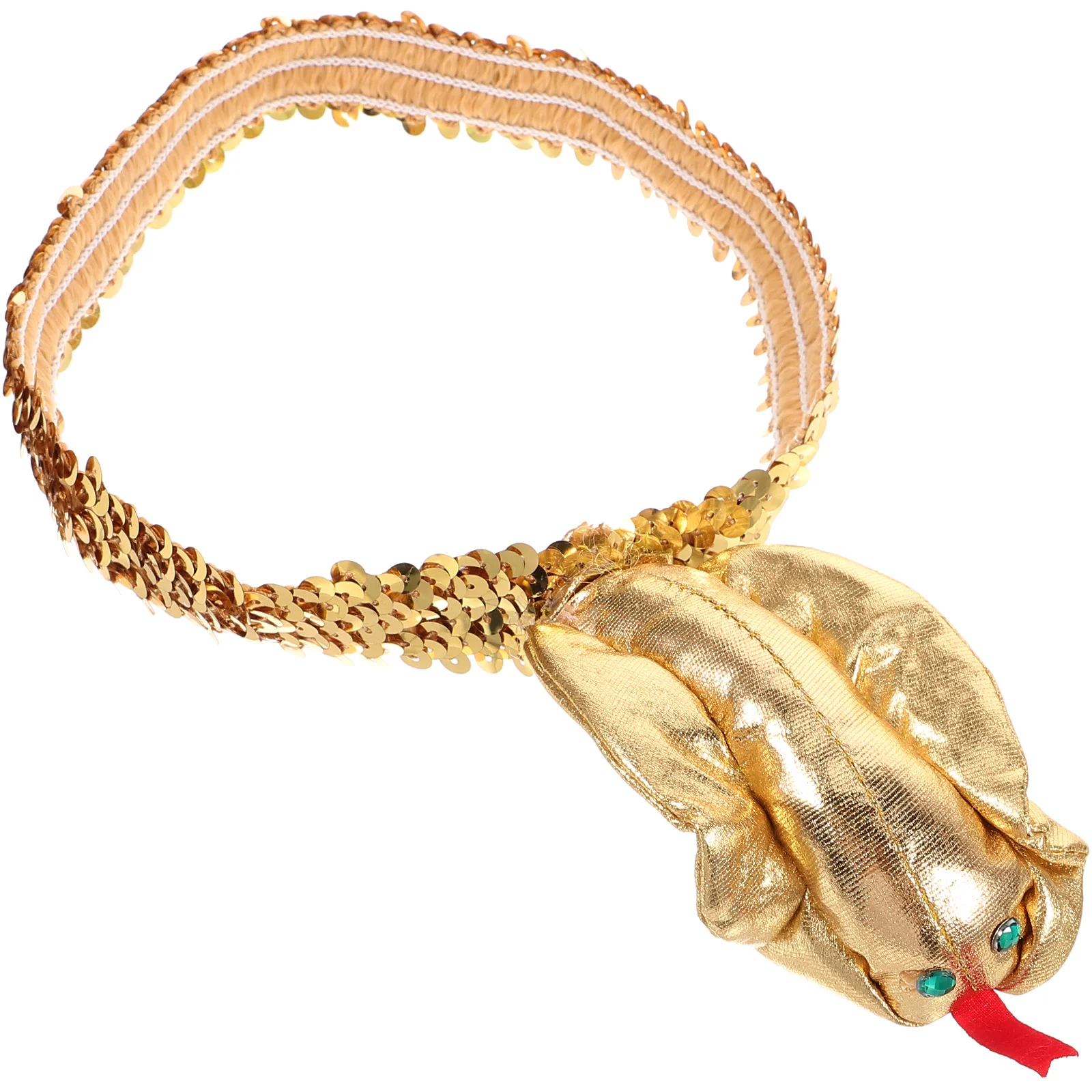 Golden Snake Headdress Women Halloween Party Costume Gem Egyptian Snake Headpiece Decor Egyptian Hair nament Fits Most
Golden Snake Headdress Women Halloween Party Costume Gem Egyptian Snake Headpiece Decor Egyptian Hair nament Fits Most