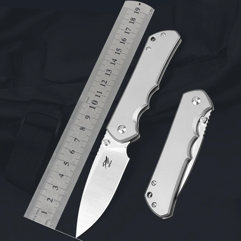 Free Wolf NIGHKCOO C&R Design D2 Blade Pocket EDC Folding Knife Titanium Alloy Handle Outdoor Hunting Kitchen Camping Knife
Free Wolf NIGHKCOO C&R Design D2 Blade Pocket EDC Folding Knife Titanium Alloy Handle Outdoor Hunting Kitchen Camping Knife