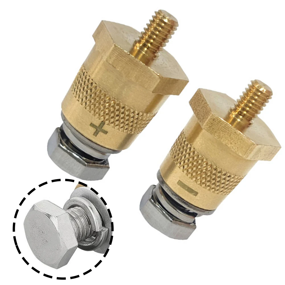 2 Pcs Car Battery Terminal Screw Terminal Adapter M6/M8 Terminal Clamp Battery Clamp Set Automotive Repair Tools Accessories
2 Pcs Car Battery Terminal Screw Terminal Adapter M6/M8 Terminal Clamp Battery Clamp Set Automotive Repair Tools Accessories