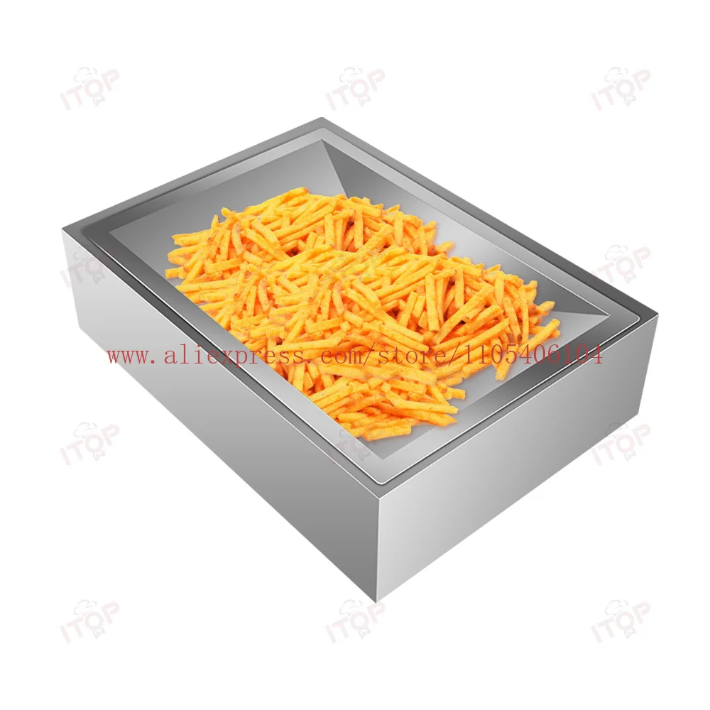 French Fry Dump Station French Fries Oil Filtering Station Potato Chips Tray Fried Food Stacking Plate 52*37.5*14 cm
French Fry Dump Station French Fries Oil Filtering Station Potato Chips Tray Fried Food Stacking Plate 52*37.5*14 cm