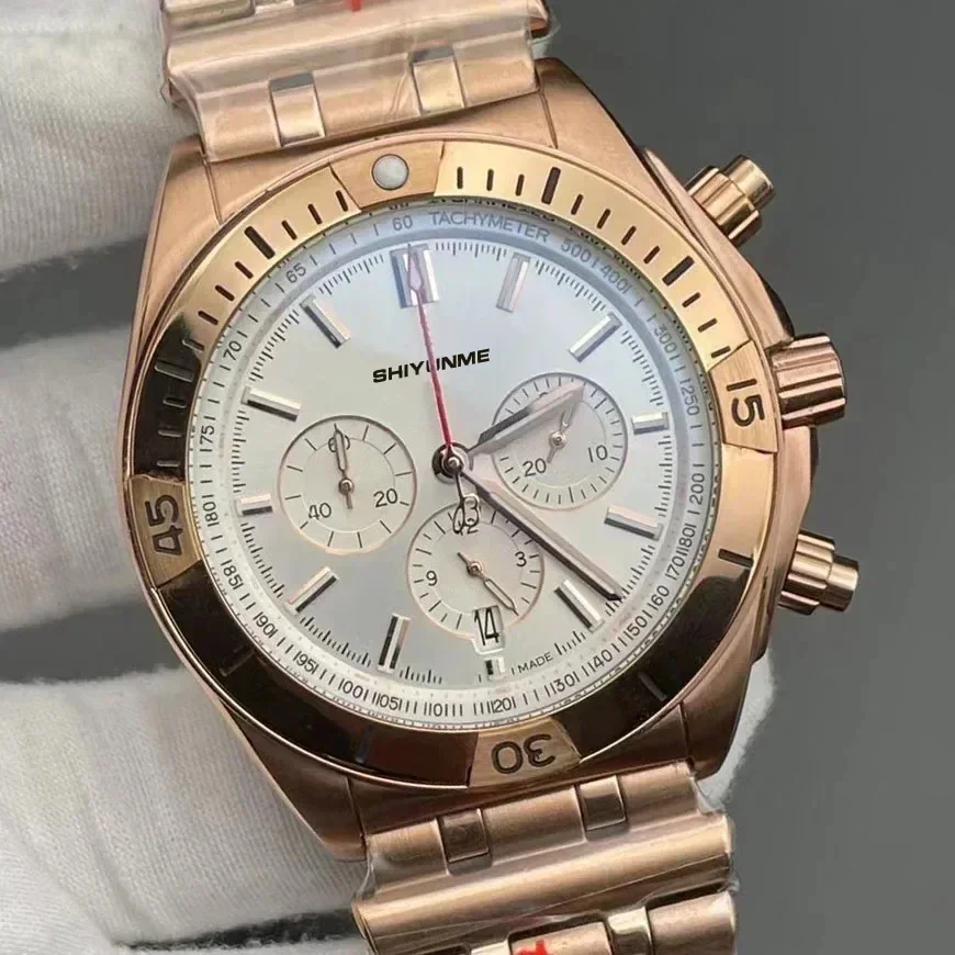 Классические деловые мужские кварцевые часы из нержавеющей стали 904l с 6 стрелками 
Классические деловые мужские кварцевые часы из нержавеющей стали 904l с 6 стрелками