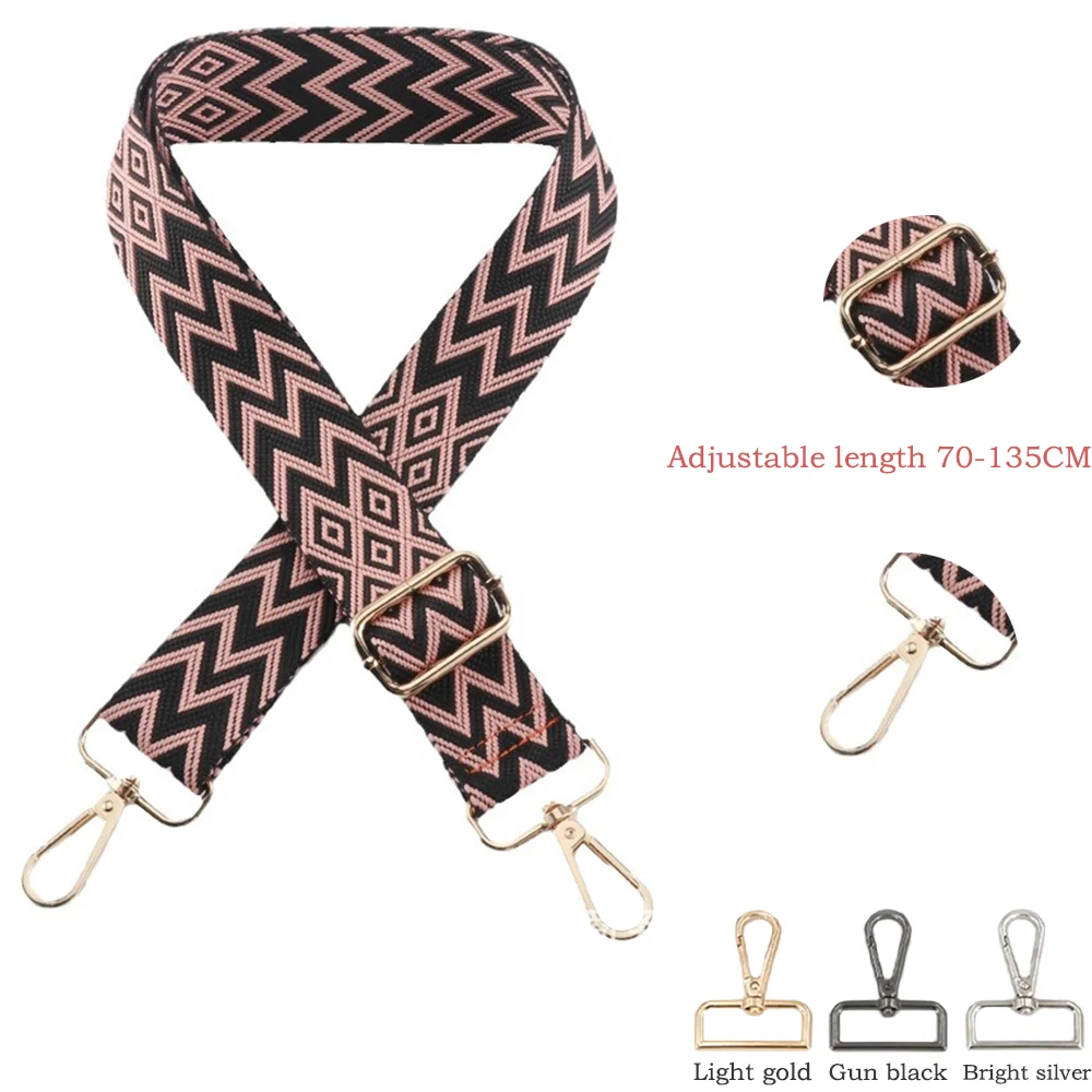 3.8CM Nylon Shoulder Strap Diy Exquisite Embroidery Universal Fashionable Durable Precision Woven Diagonal Shoulder Strap
3.8CM Nylon Shoulder Strap Diy Exquisite Embroidery Universal Fashionable Durable Precision Woven Diagonal Shoulder Strap