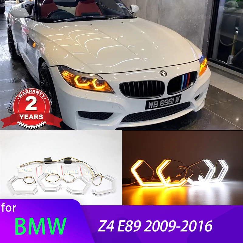 White Yellow M4 style LED Angel Eyes Ring Lamp Turn Signal Light DRL for BMW Z4 E89 sDrive18i 20i 23i 28i 30i 35i 2009-16
White Yellow M4 style LED Angel Eyes Ring Lamp Turn Signal Light DRL for BMW Z4 E89 sDrive18i 20i 23i 28i 30i 35i 2009-16