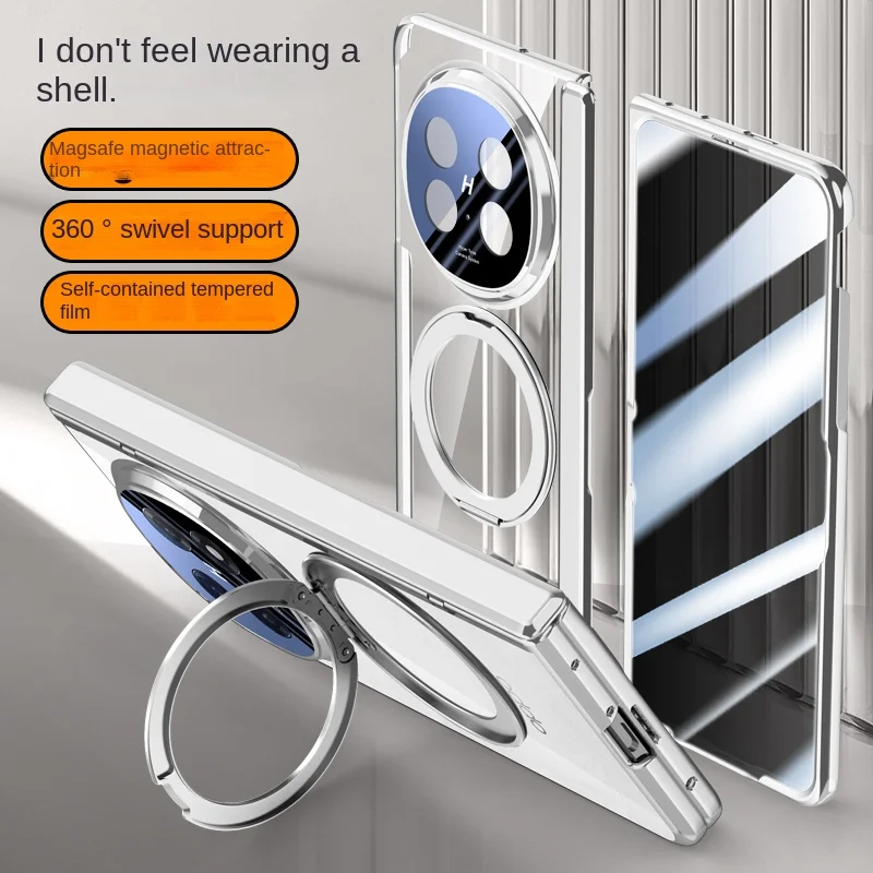 For OPPO Find N5 Case Luxury Plating Magsafe Ring Stand Magnetic Protective Back Cover case For OPPO Find N5 Full Cover Shell
For OPPO Find N5 Case Luxury Plating Magsafe Ring Stand Magnetic Protective Back Cover case For OPPO Find N5 Full Cover Shell