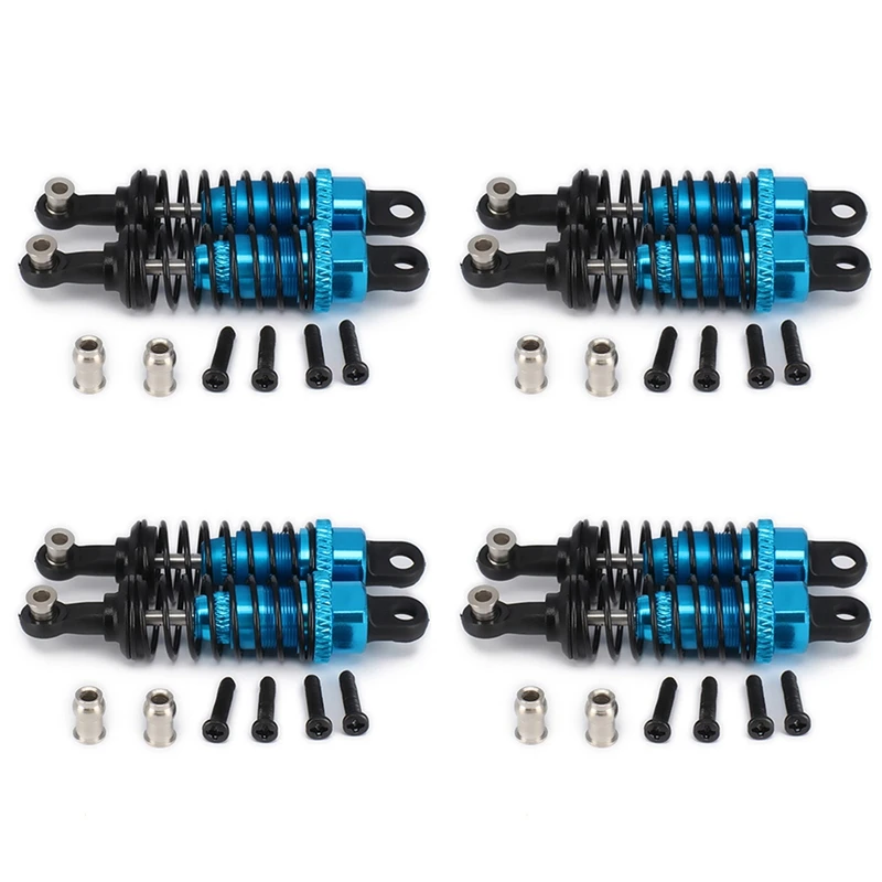 L81A 2025-8 Pcs Oil Adjustable 65Mm Shock Absorber Damper For Rc Car 1/18 Wltoys A959 A969 A979 Hpi Hsp Traxxas Losi Tamiya,Blue
L81A 2025-8 Pcs Oil Adjustable 65Mm Shock Absorber Damper For Rc Car 1/18 Wltoys A959 A969 A979 Hpi Hsp Traxxas Losi Tamiya,Blue