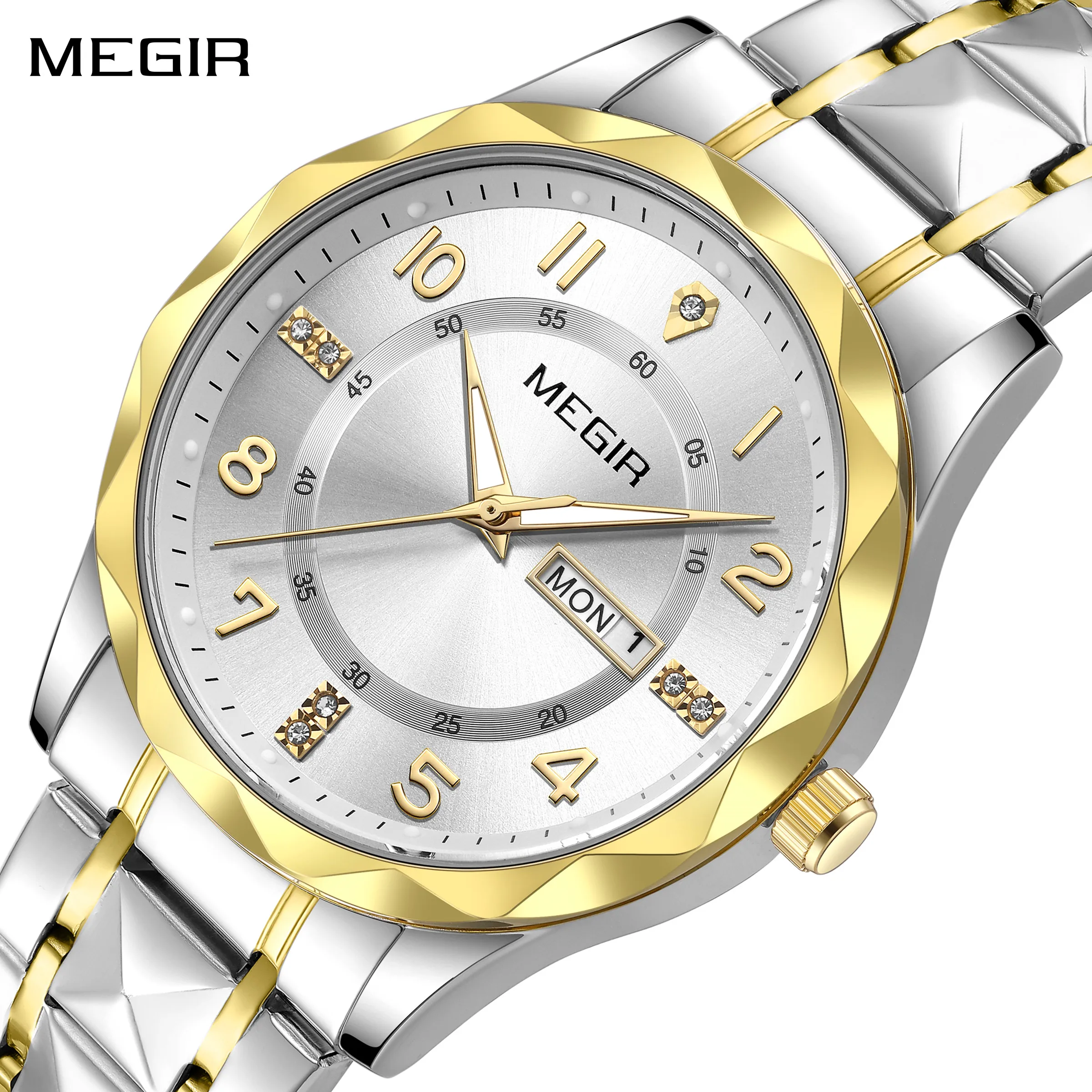 MEGIR лучший бренд класса люкс для мужчин кварцевые наручные часы из нержавеющей стали светящиеся водонепроницаемые деловые часы Reloj Hombre 1093
MEGIR лучший бренд класса люкс для мужчин кварцевые наручные часы из нержавеющей стали светящиеся водонепроницаемые деловые часы Reloj Hombre 1093