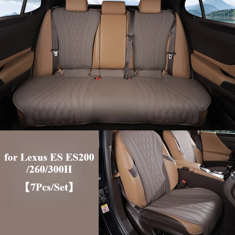 for Lexus ES ES200/260/300H 2018-2025 7Pcs/Set Car Seat Covers Leather Breathable Front Rear Seat Protectors Guards Anti-Slip
for Lexus ES ES200/260/300H 2018-2025 7Pcs/Set Car Seat Covers Leather Breathable Front Rear Seat Protectors Guards Anti-Slip