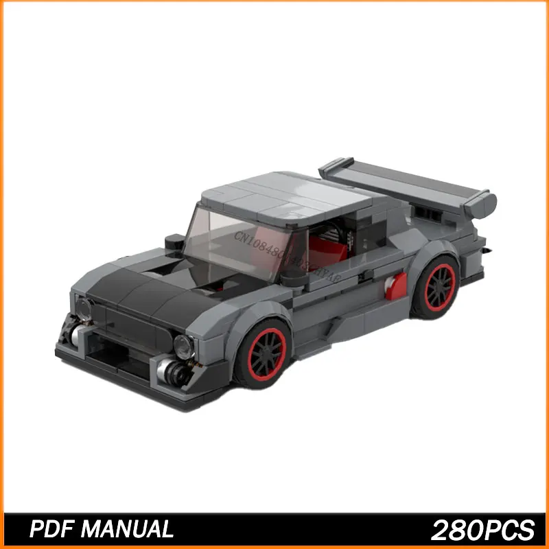 280 деталей: Новый конструктор MOC «Городское шоссе» — Супер-гоночный автомобиль. Набор для творчества и обучения детей. Подарки.
280 деталей: Новый конструктор MOC «Городское шоссе» — Супер-гоночный автомобиль. Набор для творчества и обучения детей. Подарки.