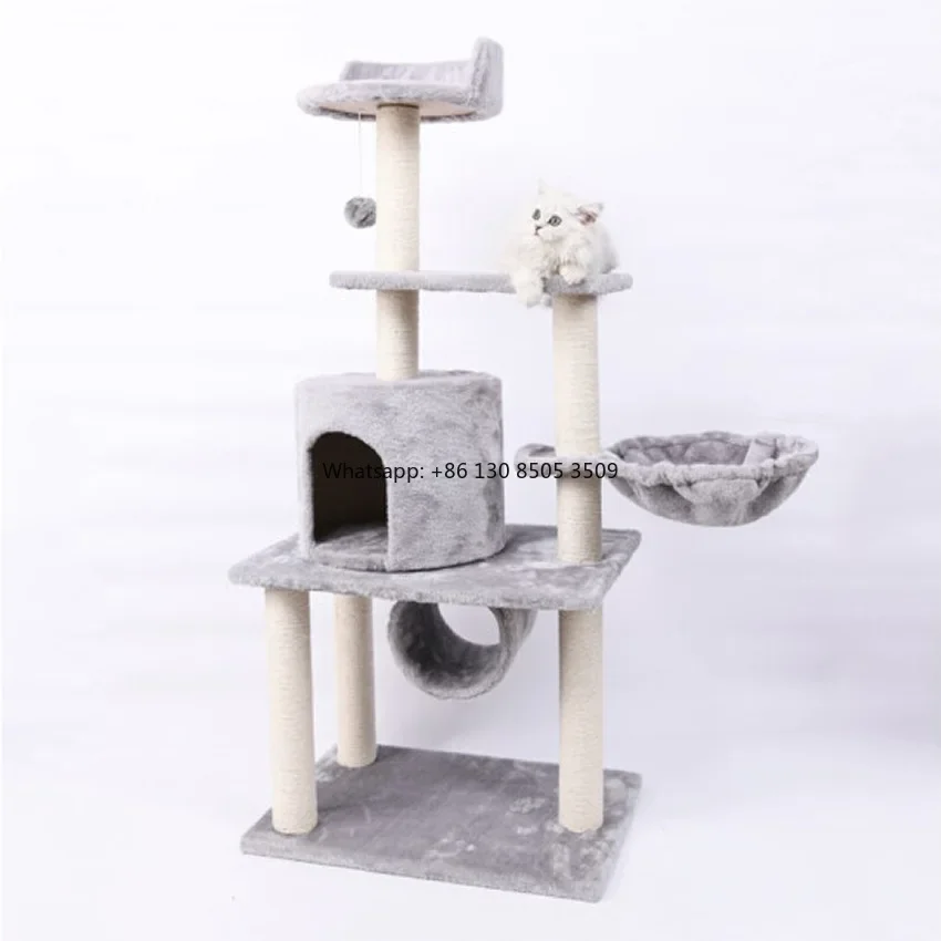 Manufacturer Wholesale Sisal Short Plush Cat Scratcher Tree
Manufacturer Wholesale Sisal Short Plush Cat Scratcher Tree
