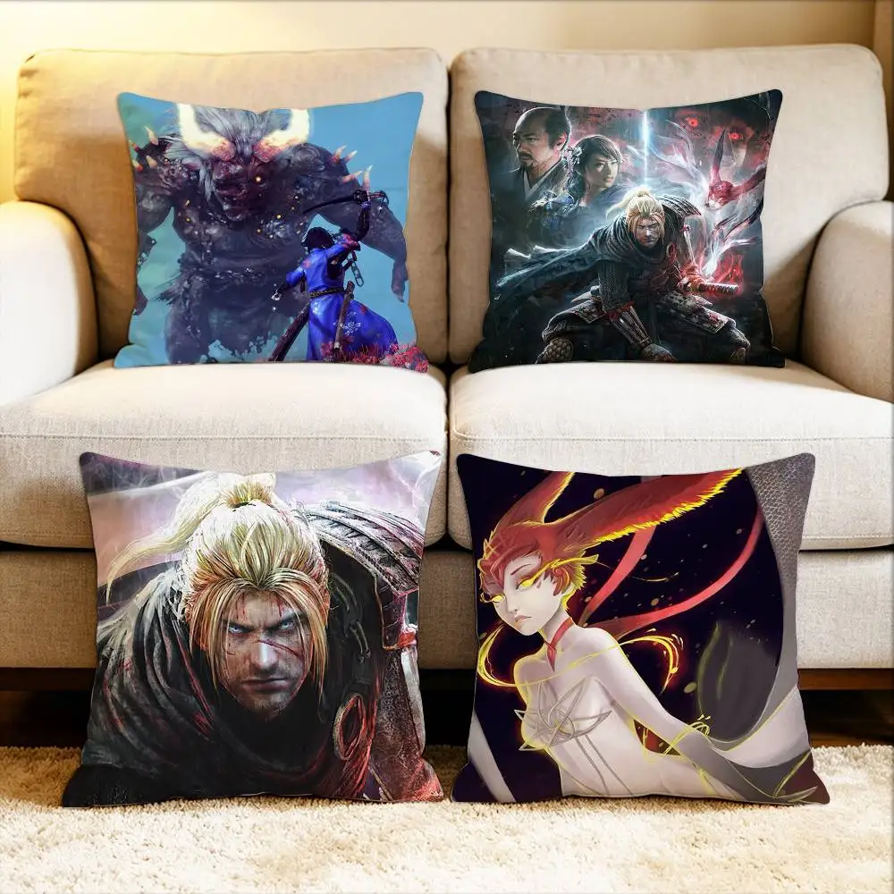 Game N-io-h Various Sizes Square Pillow Case For Car Home Bedchamber Decor
Game N-io-h Various Sizes Square Pillow Case For Car Home Bedchamber Decor