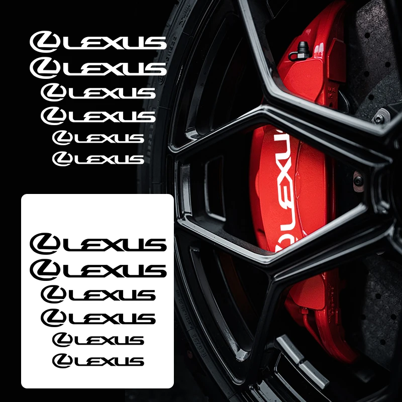6pcs Car Brake Caliper Stickers Lettering Vehicle Decals Accessories For Lexus F SPORT ES RX NX LS UX IS CT GS RC SC TX LX GX RZ
6pcs Car Brake Caliper Stickers Lettering Vehicle Decals Accessories For Lexus F SPORT ES RX NX LS UX IS CT GS RC SC TX LX GX RZ